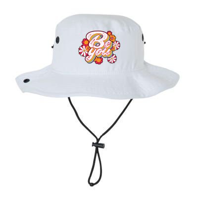 Be You Colorful Retro Vintage Floral Bucket Hat