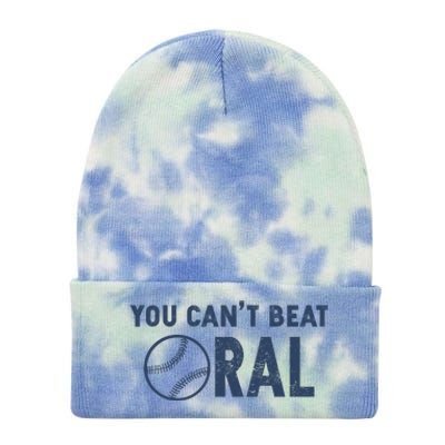 Baseball You Cant Beat Oral Tie Dye 12in Knit Beanie