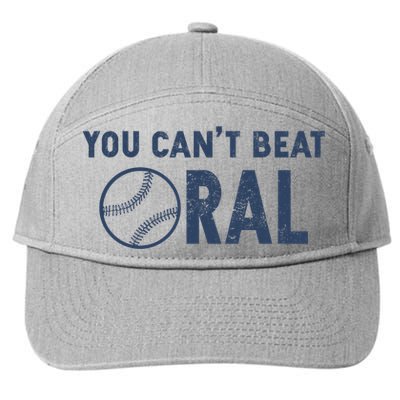 Baseball You Cant Beat Oral 7-Panel Snapback Hat