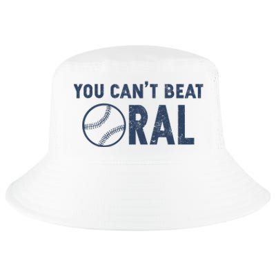 Baseball You Cant Beat Oral Cool Comfort Performance Bucket Hat