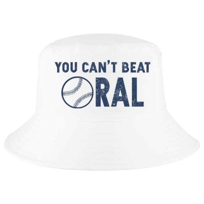 Baseball You Cant Beat Oral Cool Comfort Performance Bucket Hat