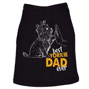 Best Yorkie Dad Ever Dog Yorkie I Love Yorkie Dad Doggie Tank