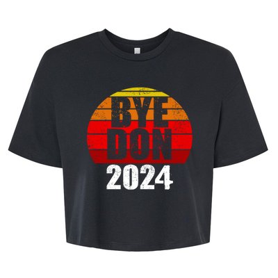 Bye Don 2024 Byedon Joe Biden Bella+Canvas Jersey Crop Tee