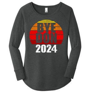 Bye Don 2024 Byedon Joe Biden Women's Perfect Tri Tunic Long Sleeve Shirt