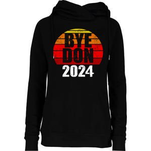 Bye Don 2024 Byedon Joe Biden Womens Funnel Neck Pullover Hood