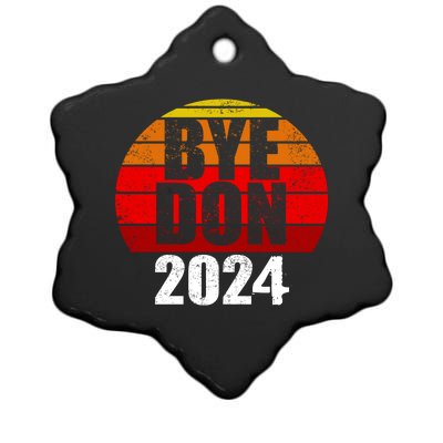 Bye Don 2024 Byedon Joe Biden Ceramic Star Ornament