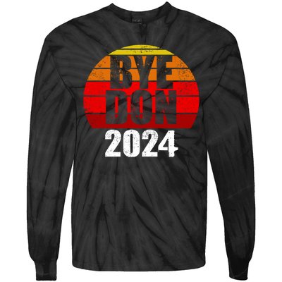 Bye Don 2024 Byedon Joe Biden Tie-Dye Long Sleeve Shirt