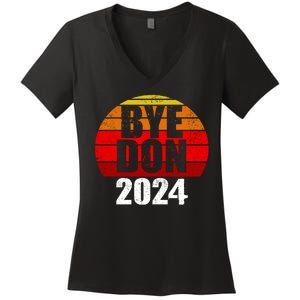 Bye Don 2024 Byedon Joe Biden Women's V-Neck T-Shirt