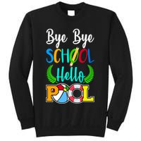 Bye Bye School Hello Pool Sweatshirt