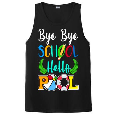 Bye Bye School Hello Pool PosiCharge Competitor Tank