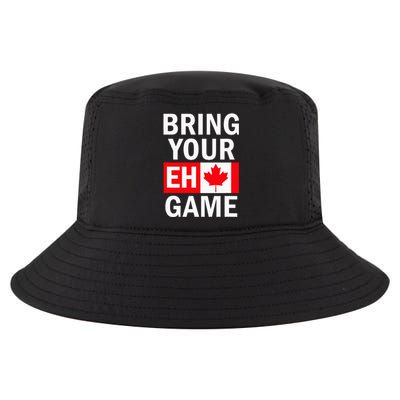 Bring Your Eh Game Canadian Flag Canada Cool Comfort Performance Bucket Hat