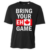 Bring Your Eh Game Canadian Flag Canada Cooling Performance Crew T-Shirt