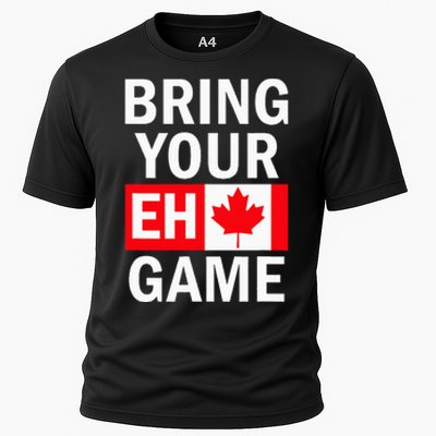 Bring Your Eh Game Canadian Flag Canada Cooling Performance Crew T-Shirt