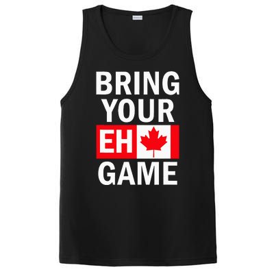 Bring Your Eh Game Canadian Flag Canada PosiCharge Competitor Tank