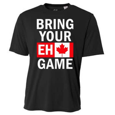 Bring Your Eh Game Canadian Flag Canada Cooling Performance Crew T-Shirt