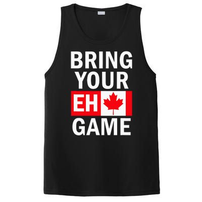 Bring Your Eh Game Canadian Flag Canada PosiCharge Competitor Tank