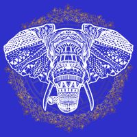 Bohemian Yoga Elephant Boho Majestic Spirit Animal Meaningful Gift 16 in Basic Backpack