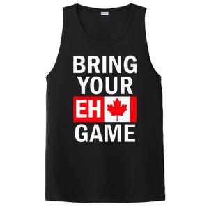 Bring Your Eh Game Canadian Flag Canada PosiCharge Competitor Tank