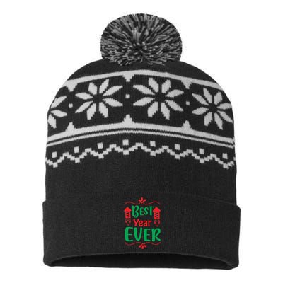 Best Year Ever USA-Made Snowflake Beanie