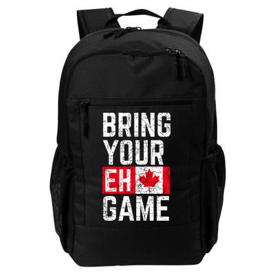 Bring Your Eh Game Canadian Flag Canada Pride Backpack