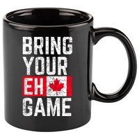 Bring Your Eh Game Canadian Flag Canada Pride 11oz C Handle Ceramic Mug