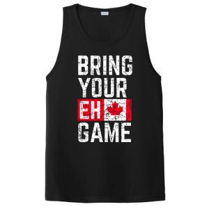 Bring Your Eh Game Canadian Flag Canada Pride PosiCharge Competitor Tank