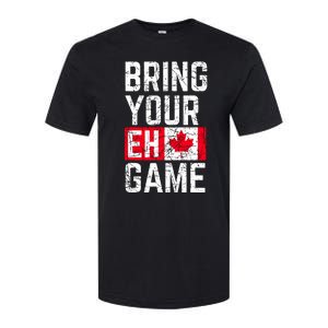 Bring Your Eh Game Canadian Flag Canada Pride Softstyle CVC T-Shirt