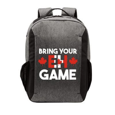 Bring Your Eh Game Canadian Gift Vector Backpack