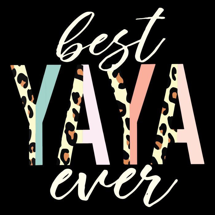 Best Yaya Ever Gifts Leopard Print Mothers Day Backpack