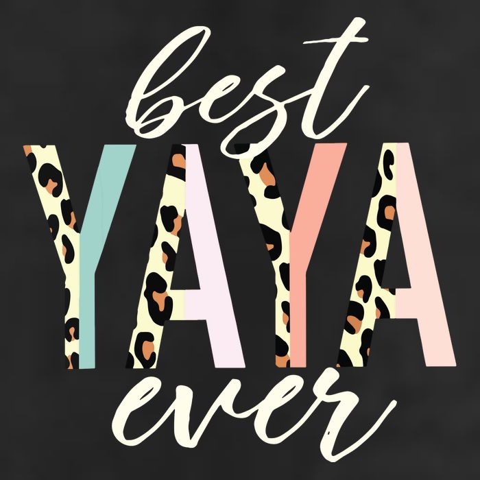 Best Yaya Ever Gifts Leopard Print Mothers Day Adult Drive Performance Visor