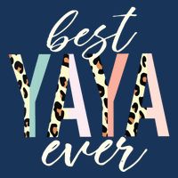 Best Yaya Ever Gifts Leopard Print Mothers Day Cooling Performance Crew T-Shirt