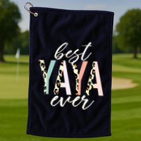 Best Yaya Ever Gifts Leopard Print Mothers Day Golf Towel