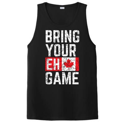 Bring Your Eh Game Canadian Flag Canada Pride PosiCharge Competitor Tank