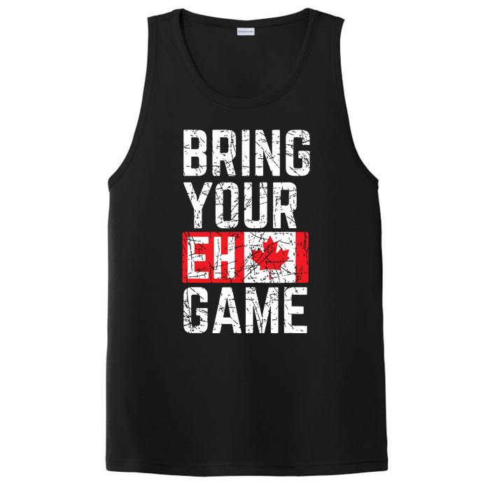 Bring Your Eh Game Canadian Flag Canada Pride PosiCharge Competitor Tank