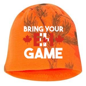 Bring Your Eh Game Canadian Gift Kati - Camo Knit Beanie