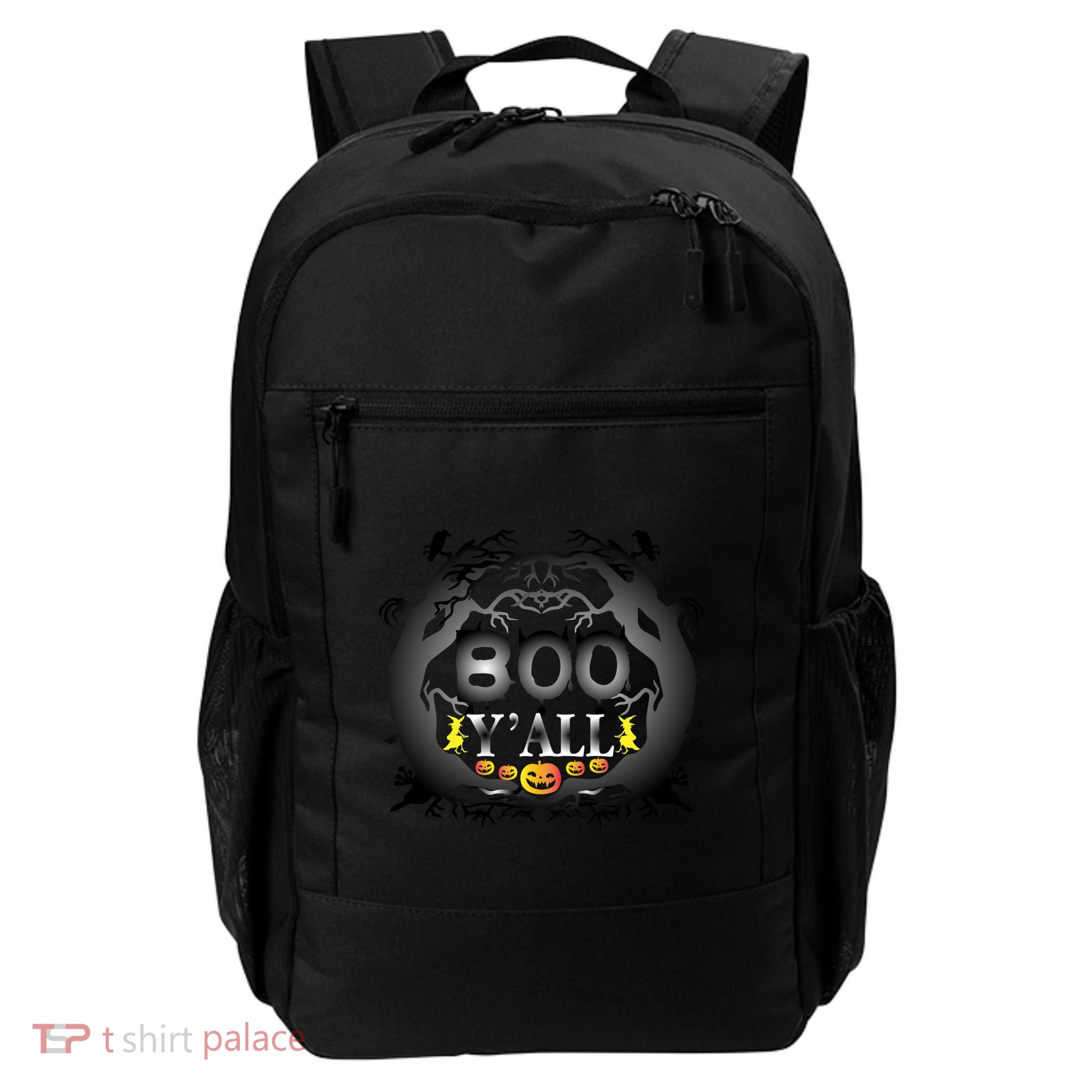 Boo Y'all Funny Halloween Backpack