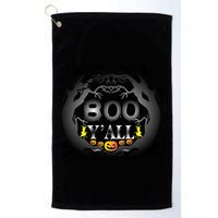Boo Y'all Funny Halloween Golf Towel