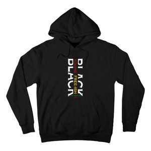 Black Young Free Ish Juneteenth Day 1865 Gift Hoodie