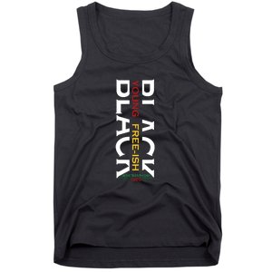 Black Young Free Ish Juneteenth Day 1865 Gift Tank Top