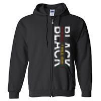 Black Young Free Ish Juneteenth Day 1865 Gift Full Zip Hoodie