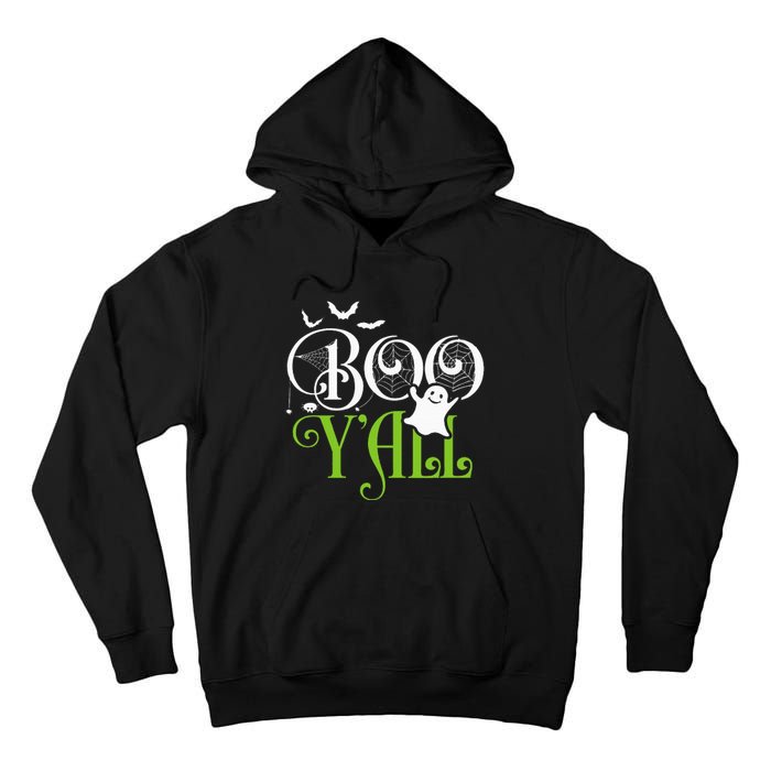 Boo YAll Funny Halloween Scary Creepy Cool Humor Novelty Tall Hoodie