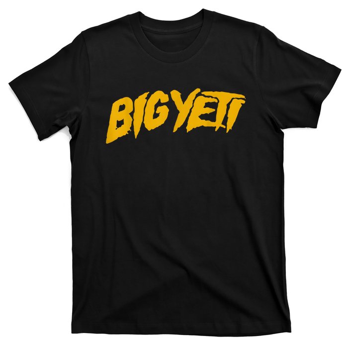 Big Yeti Fans Kelce Funny Text T-Shirt