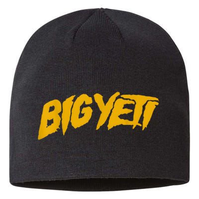 Big Yeti Fans Kelce Funny Text Sustainable Beanie