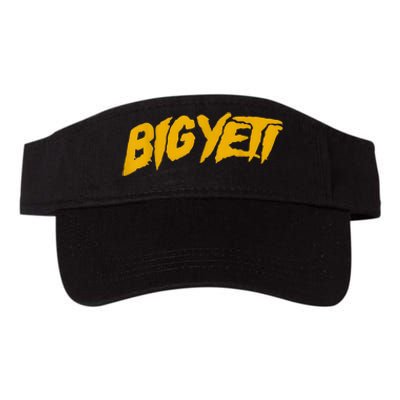 Big Yeti Fans Kelce Funny Text Valucap Bio-Washed Visor