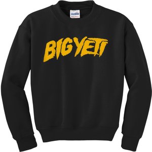 Big Yeti Fans Kelce Funny Text Kids Sweatshirt