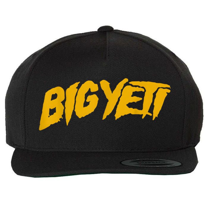 Big Yeti Fans Kelce Funny Text Wool Snapback Cap