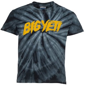 Big Yeti Fans Kelce Funny Text Kids Tie-Dye T-Shirt