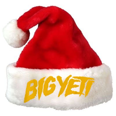 Big Yeti Fans Kelce Funny Text Premium Christmas Santa Hat