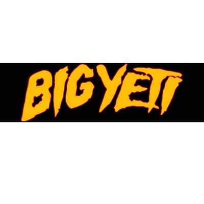 Big Yeti Fans Travis Funny Text Bumper Sticker