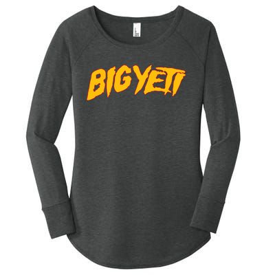 Big Yeti Fans Travis Funny Text Women's Perfect Tri Tunic Long Sleeve Shirt